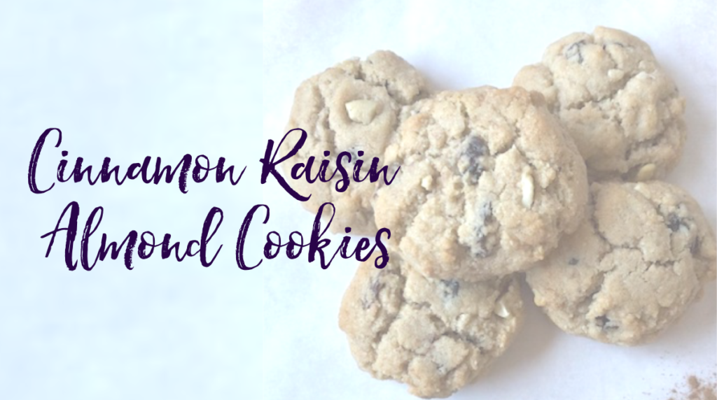 Recipe: Cinnamon Raisin Almond Cookies